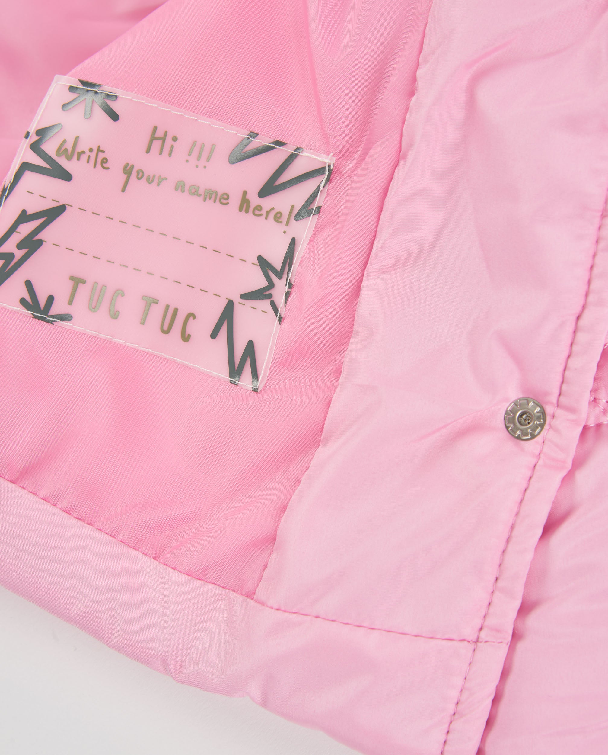 Tuc Tuc piumino bambina rosa fiocchi trapuntato