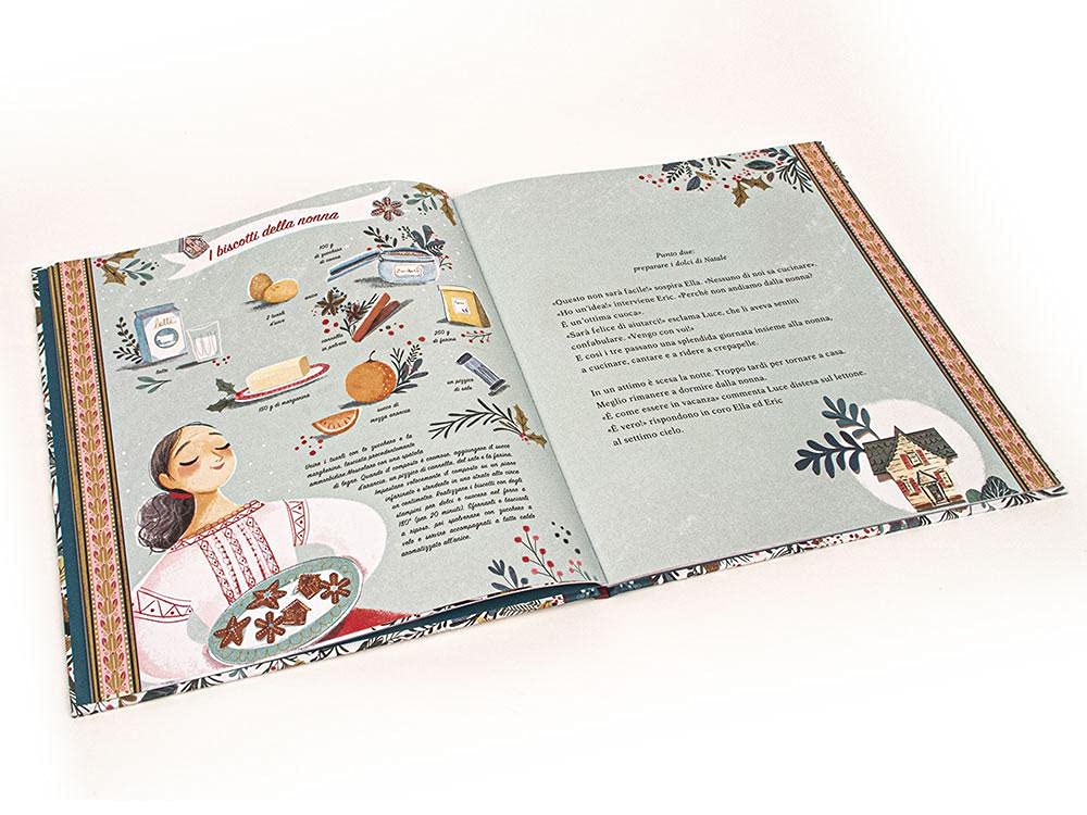 Ella, l'orso e la neve libro per bambini