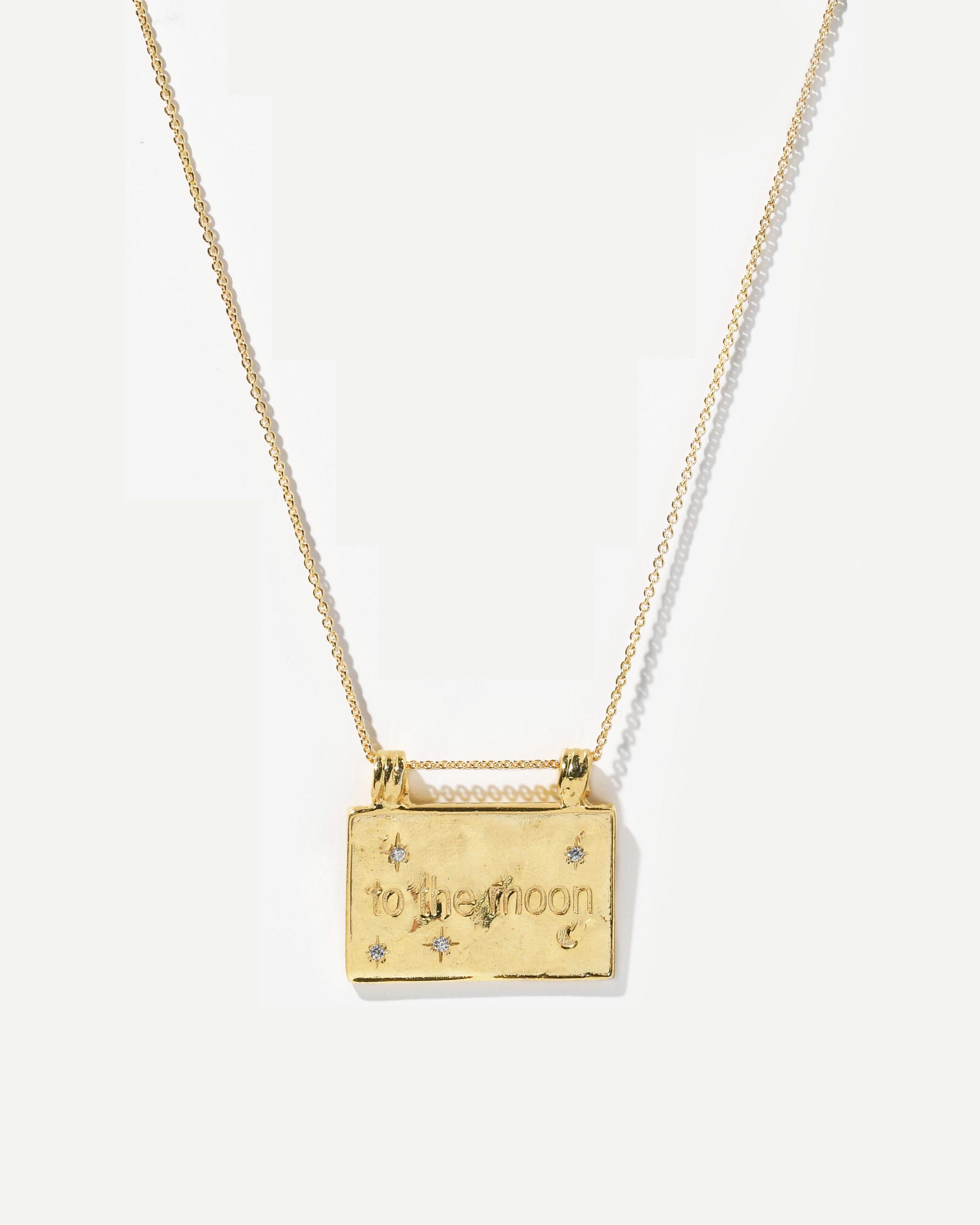 Ella and Rapha To the Moon collana oro 18kt 39cm