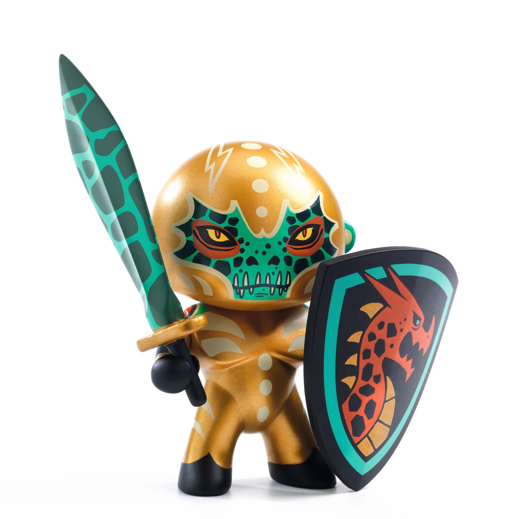 Djeco Arty Toys Draco Cavaliere figura in vinile articolata