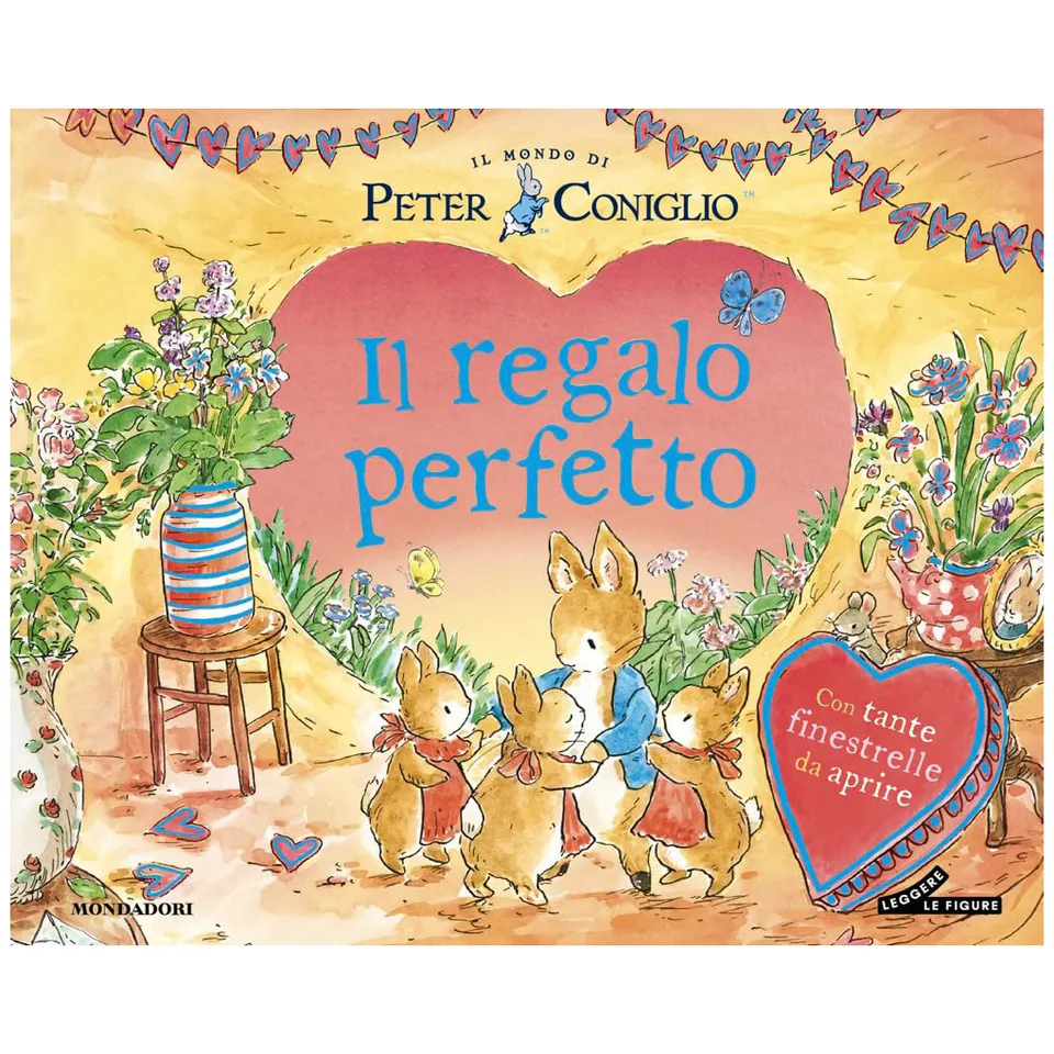 Peter Coniglio Il regalo perfetto libro con alette cartonato