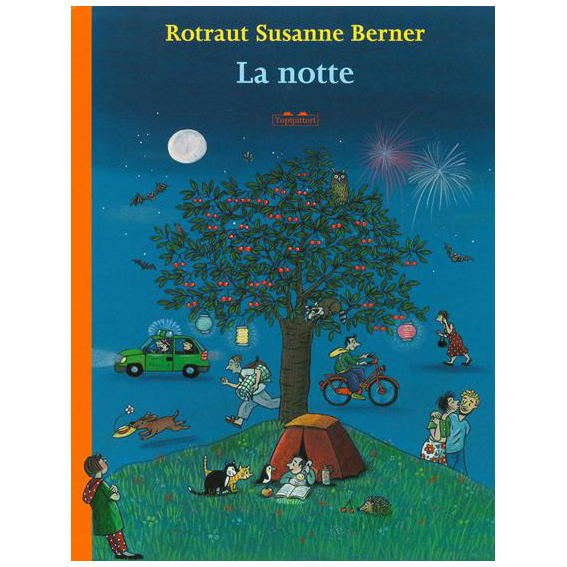 Topipittori La notte libro bambini cartonato 2+ anni