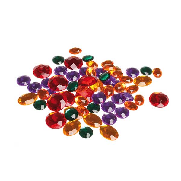 Grimm's 100 gemme colorate acrilico mandala