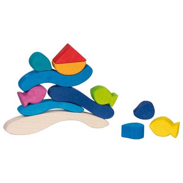 Goki Mondo Sommerso Gioco di Equilibrio in Legno