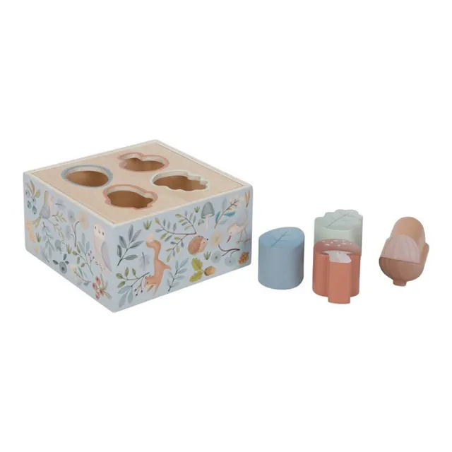 Little Dutch Forest Friends cubo forme in legno