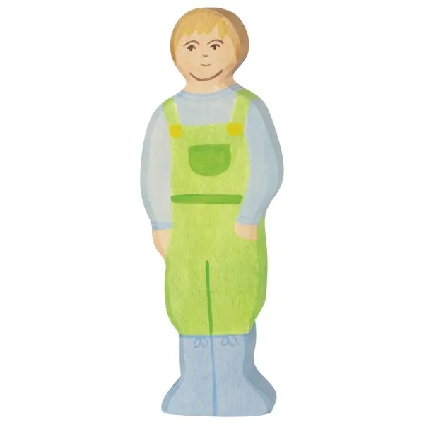 Holztiger Papà figura in legno 15,4 cm