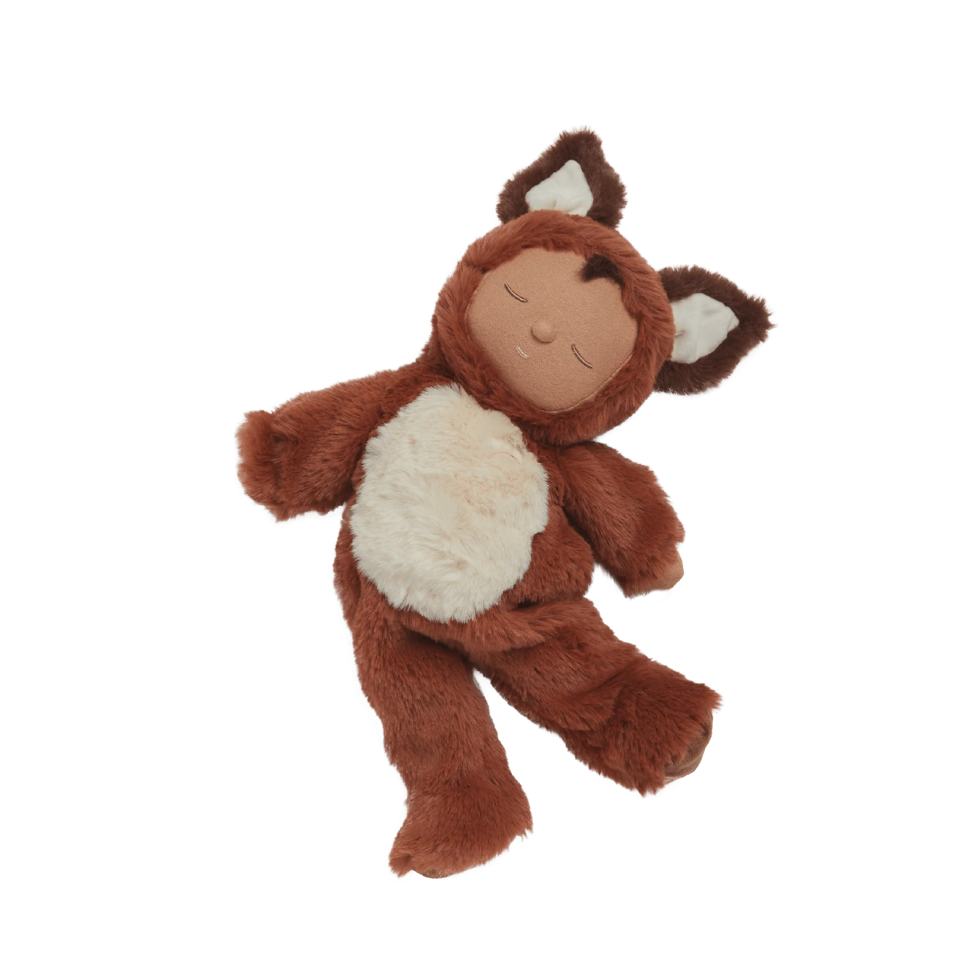 OlliElla Cozy Dinkums Fox Finnley bambola doudou 34 cm morbida