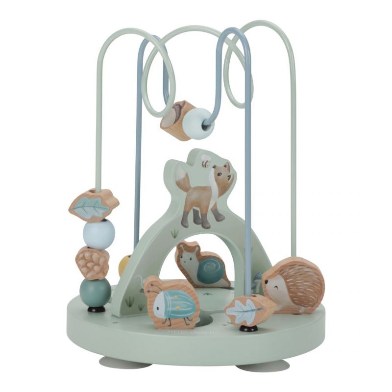 Little Dutch Forest Friends spirale attività legno perline