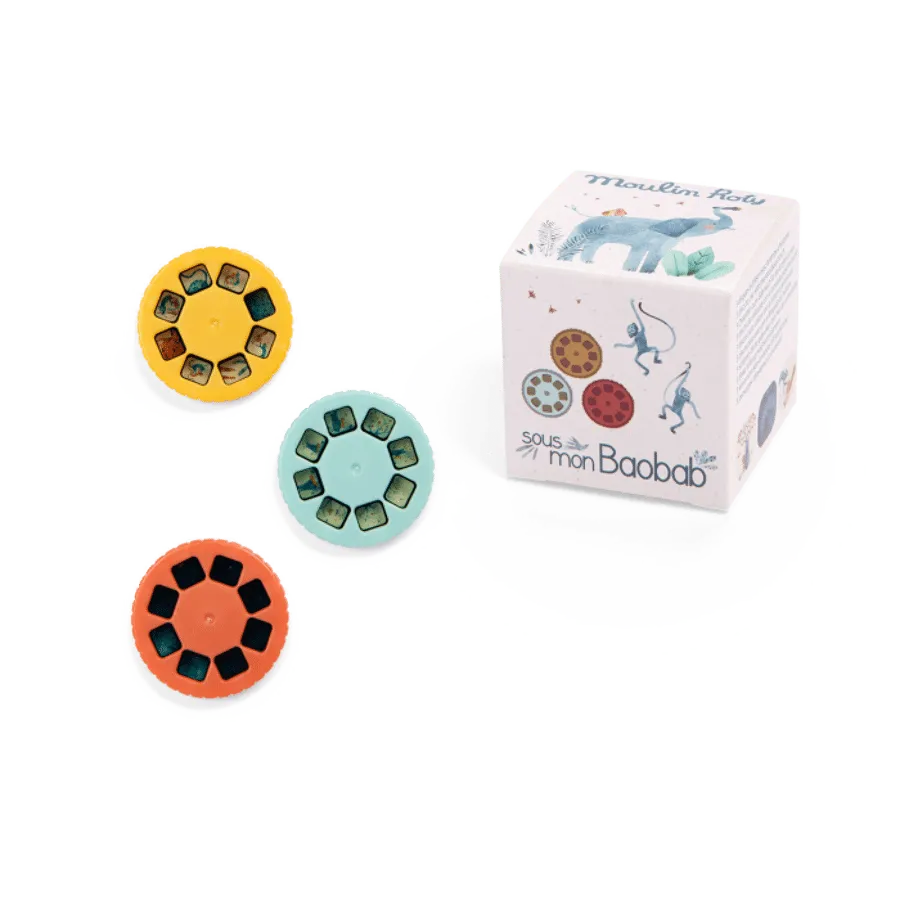 Moulin Roty Sous mon Baobab dischi ricambio 3 pezzi