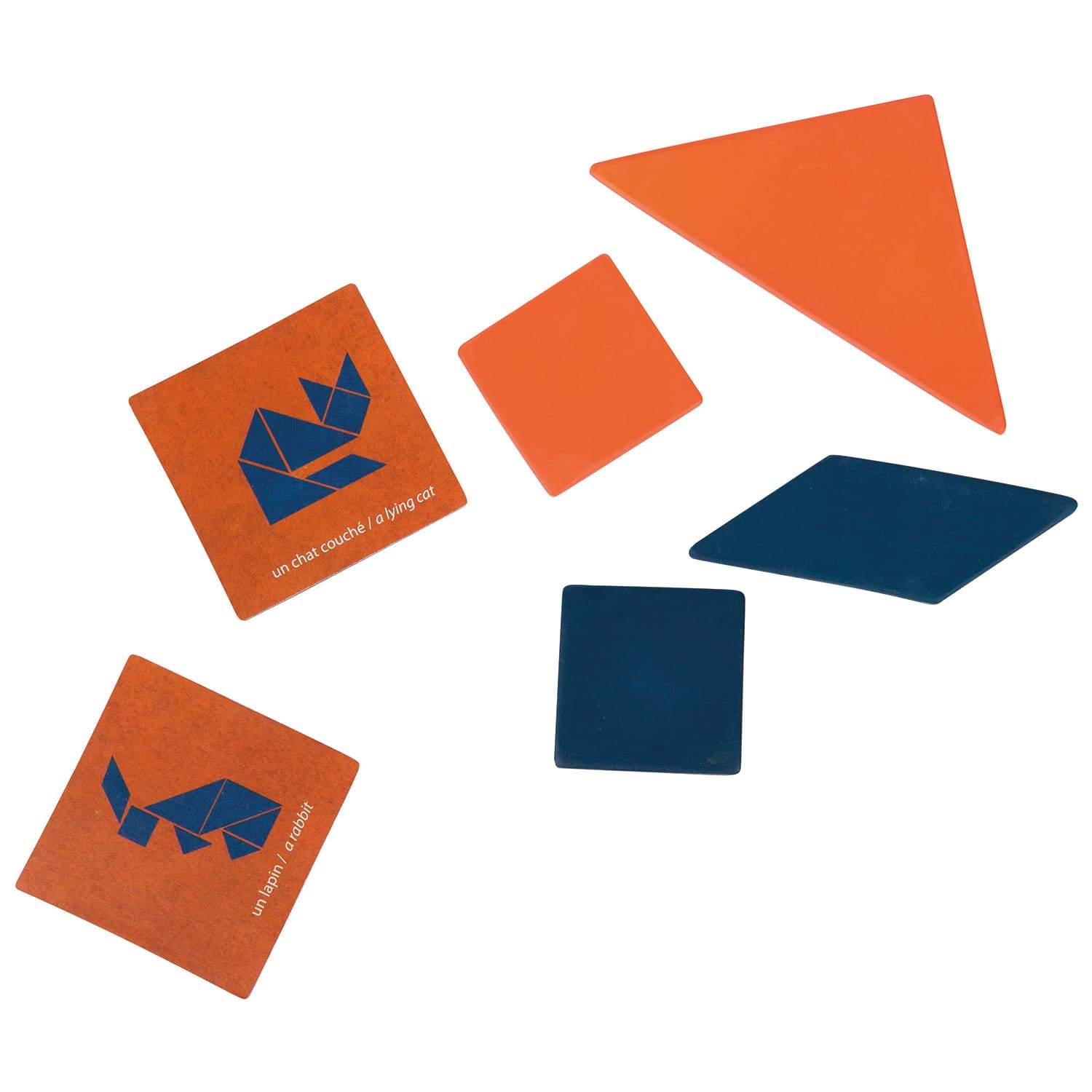 Moulin Roty Les Petites Merveilles tangram tascabile legno