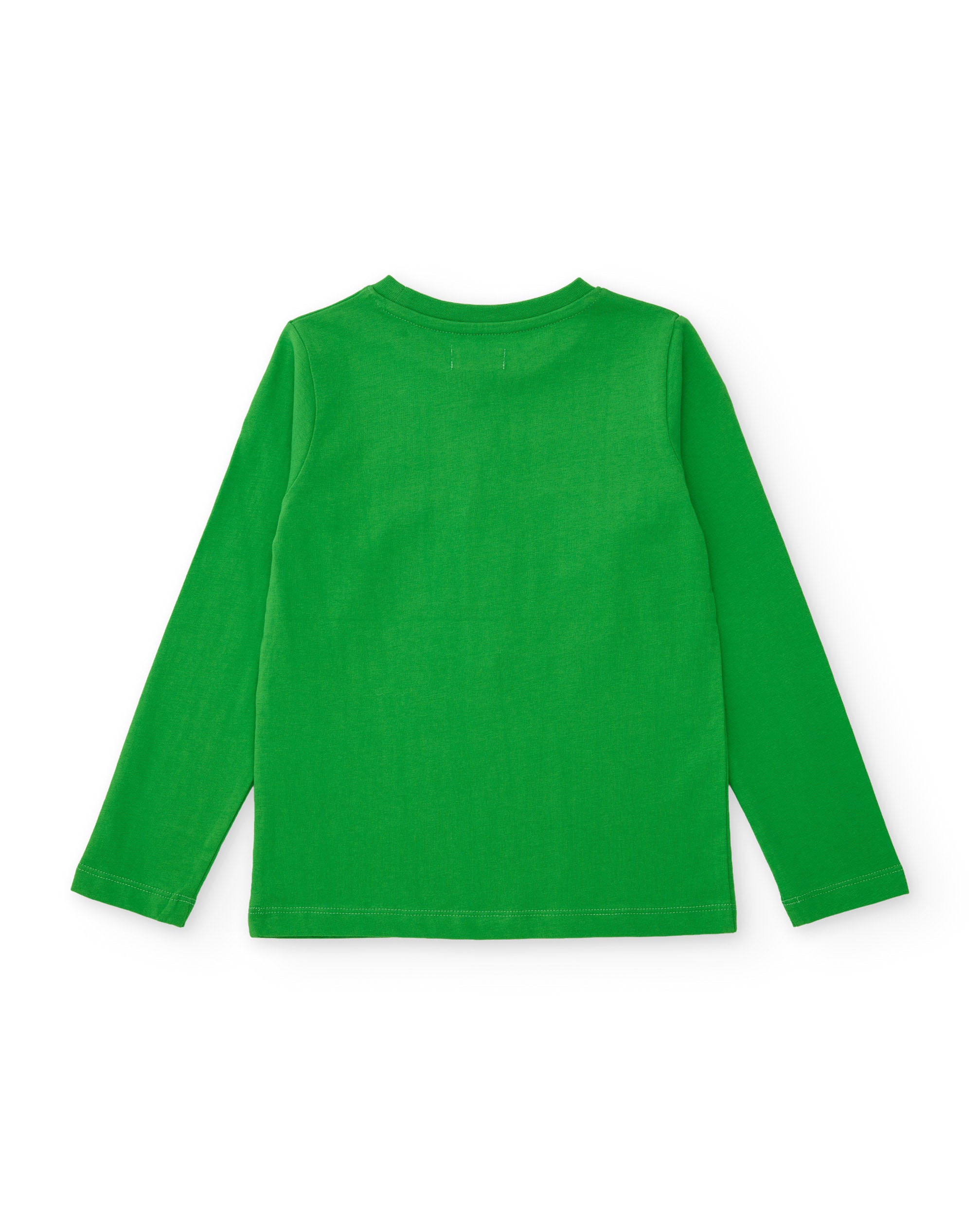 Tuc Tuc completo bambino verde pixel cotone 2 pezzi