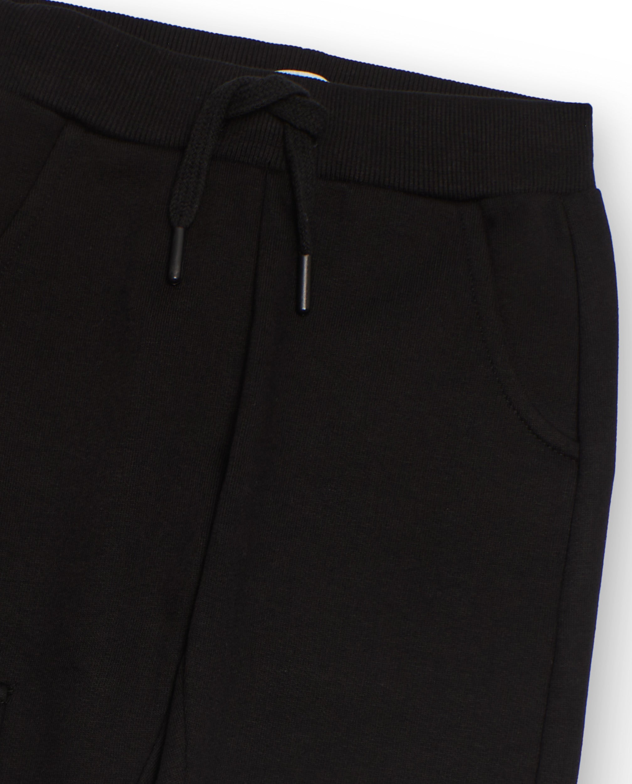Tuc tuc Basic's pantalone tuta bimbo nero tascone cargo
