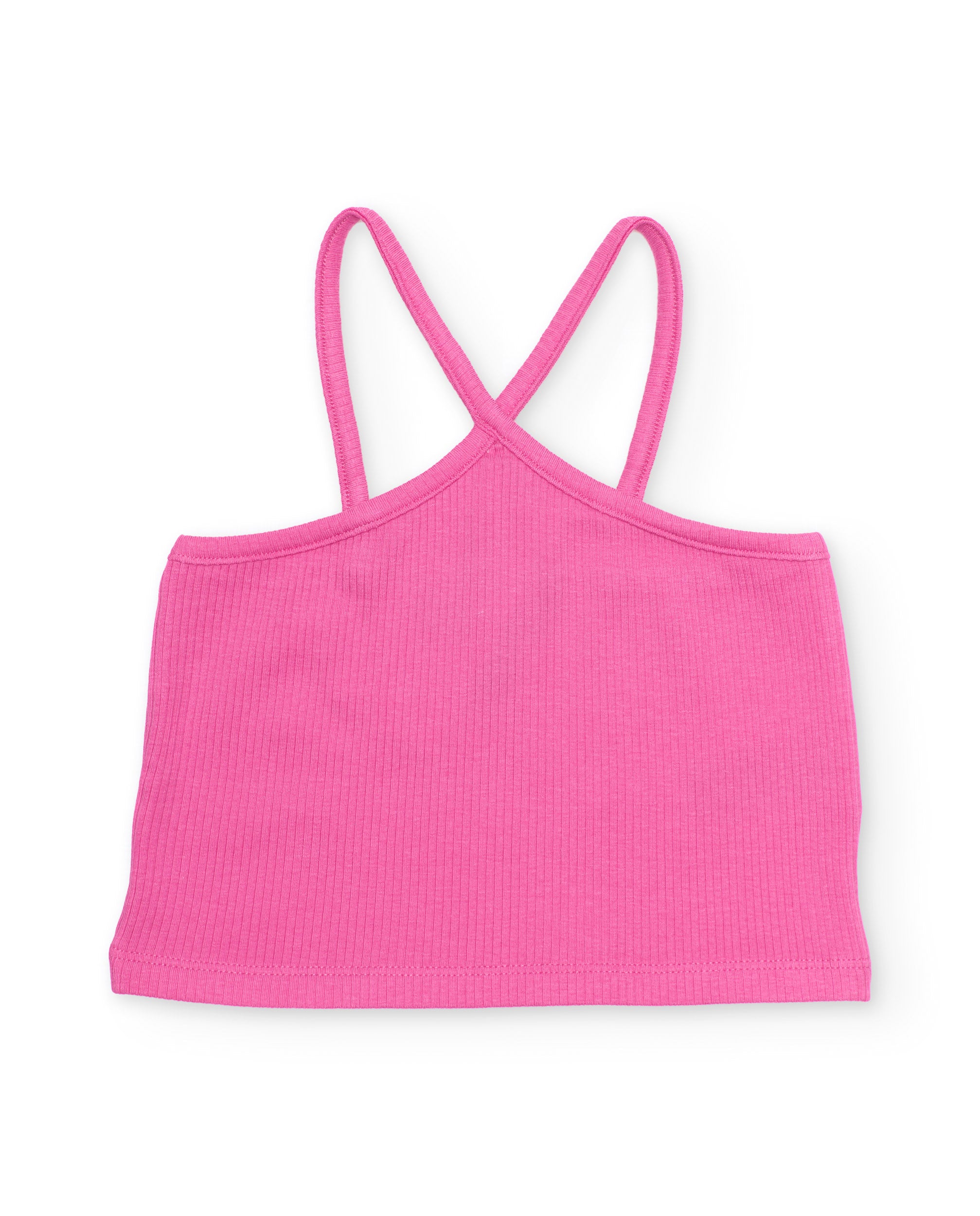 Tuc tuc top bambina spalline incrociate fucsia