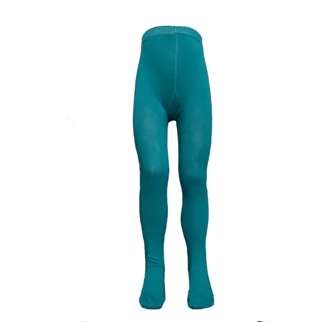 Slugs & Snails Jungle Teal collant bimba verde tinta unita