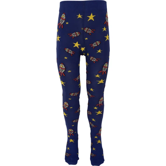 Slugs & Snails Out of This World Collant Blu Razzi Cotone Bio