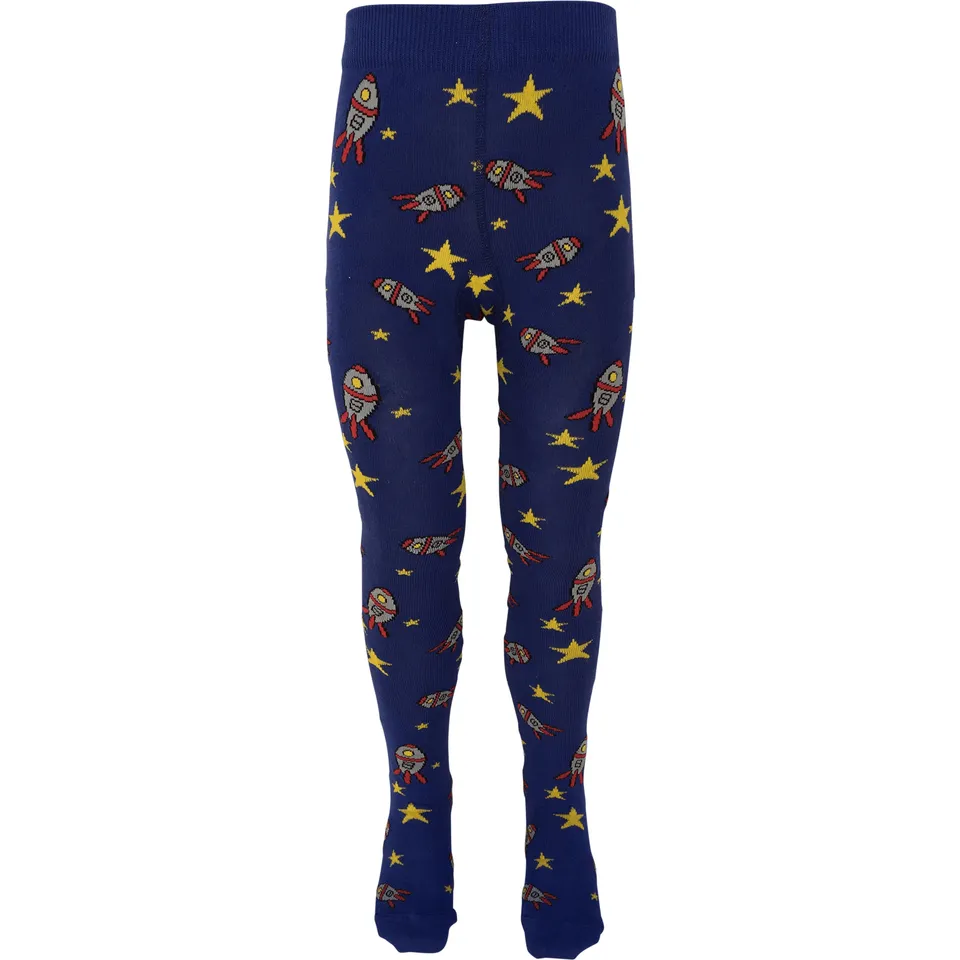 Slugs & Snails Out of This World Collant Blu Razzi Cotone Bio