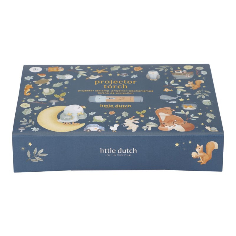 Little Dutch torcia proiettore storie blu 12 dischi