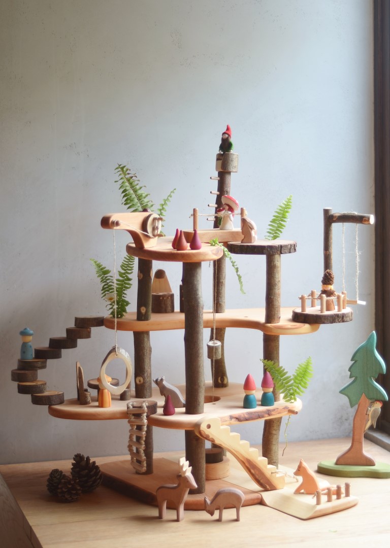 Magic Wood Casa sull’Albero Grande gioco legno 50 cm