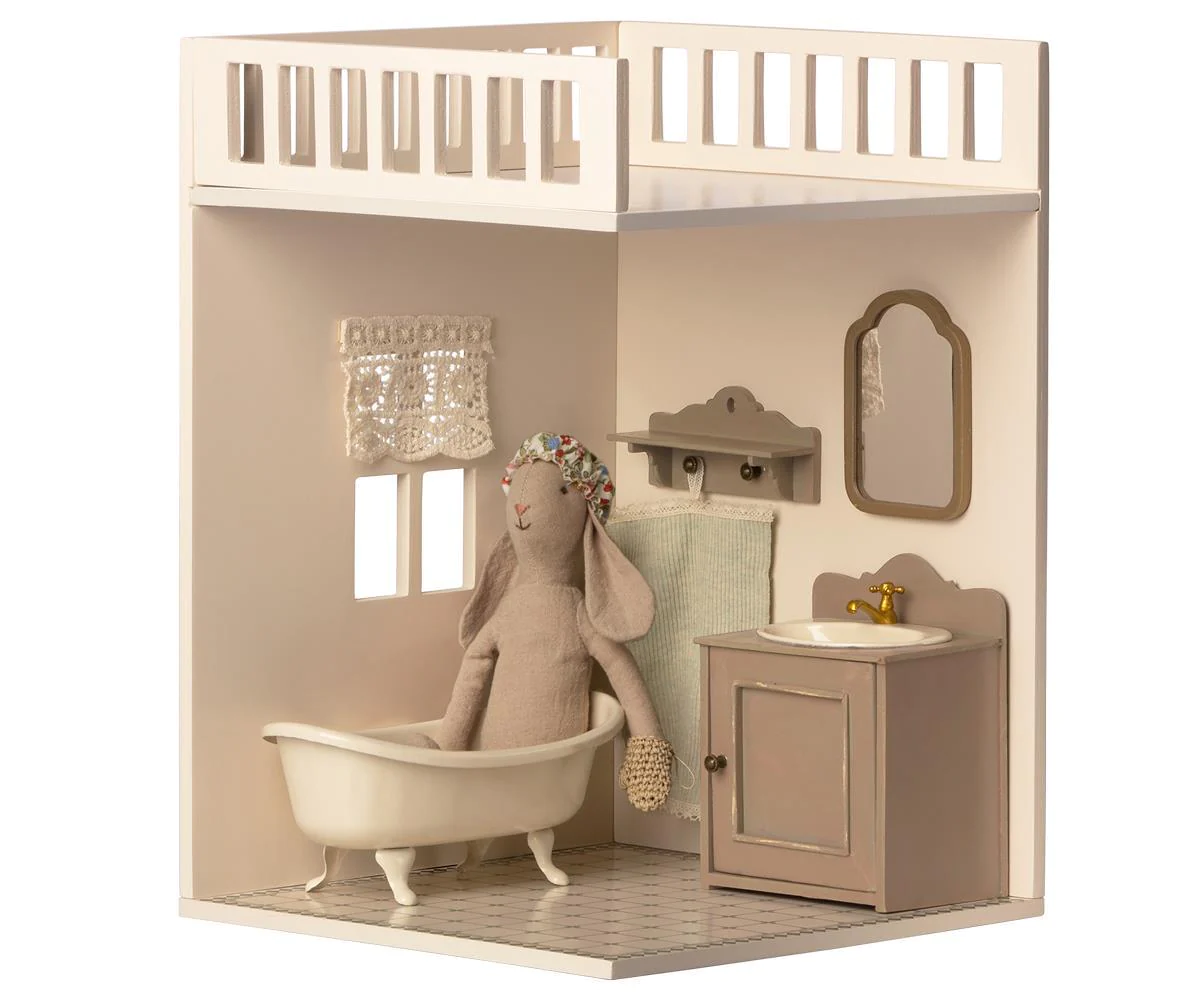 Maileg Bagno ampliamento casa bambole miniatura legno