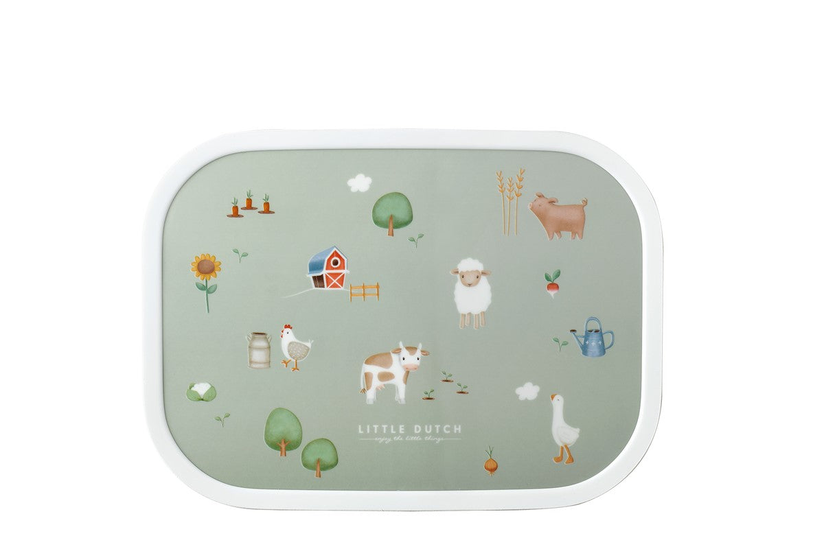 Little Dutch Little Farm portapranzo bimbi con divisore