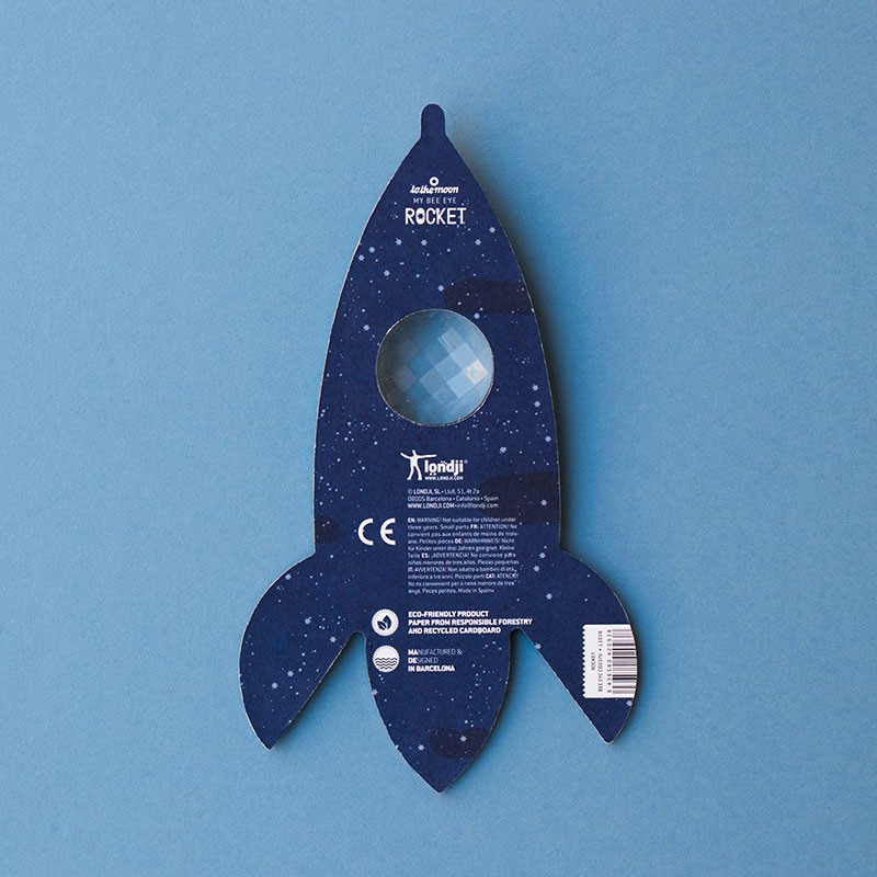Londji Bee Eye Rocket Lente Caleidoscopio Ape