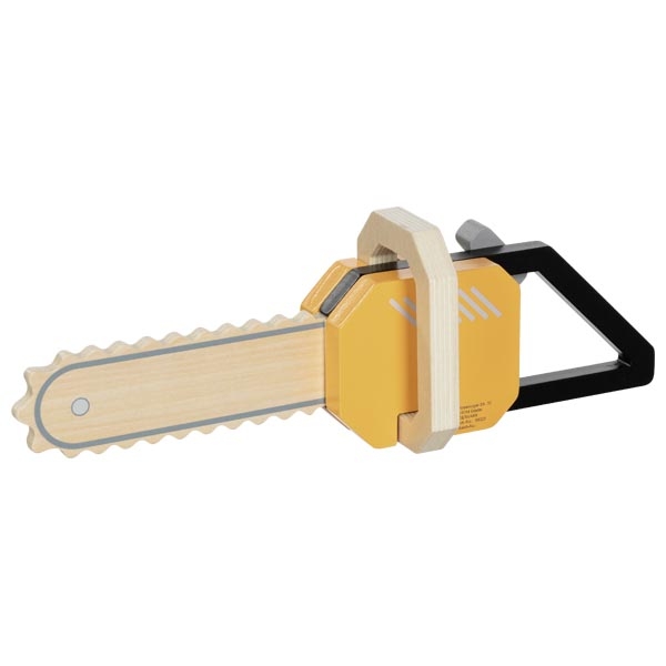 Goki Motosega con suono attrezzo legno 33,5 cm bambini