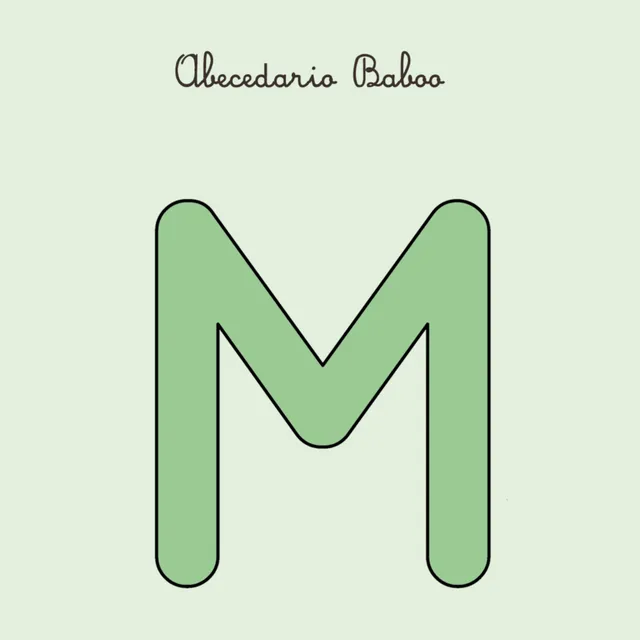 Baboo Abecedario Lettera M PDF Download