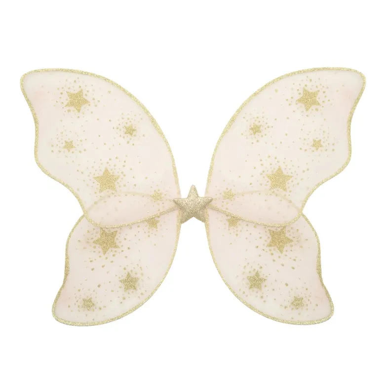 Mimi & Lula ali rosa glitter costume bambina