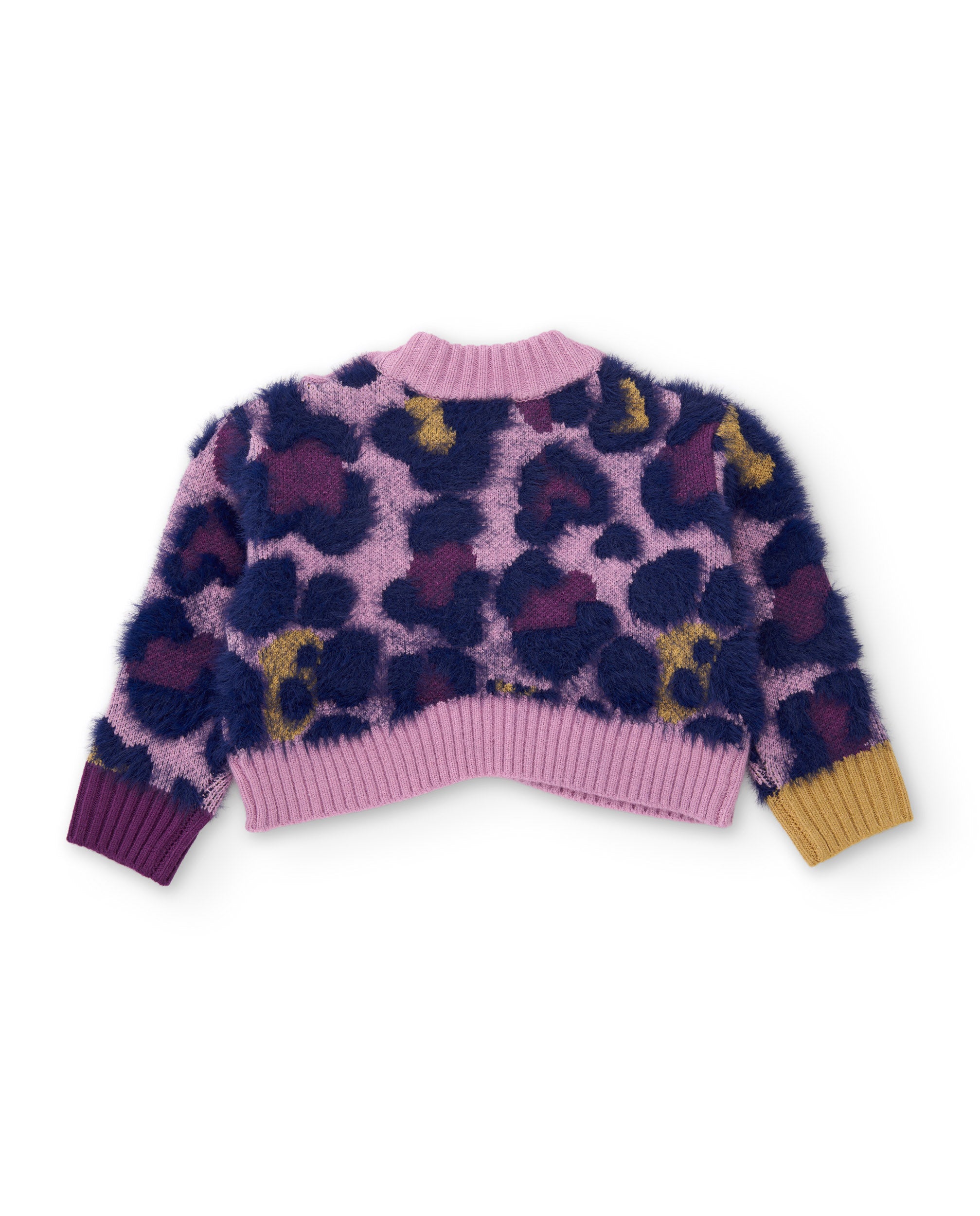 Tuc Tuc maglione bambina rosa stampa tigre caldo