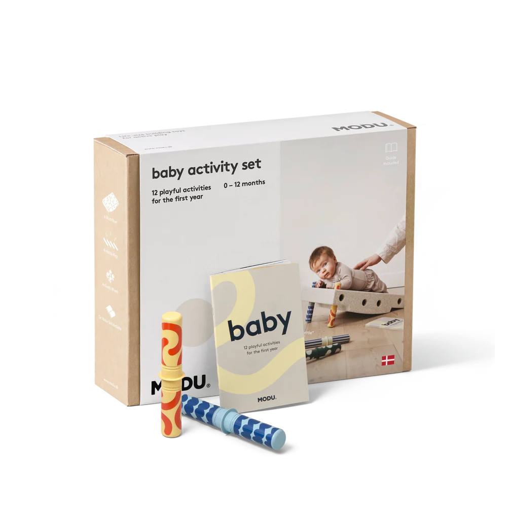 MODU Sand-Honey set attività neonato 10 pezzi sensoriale