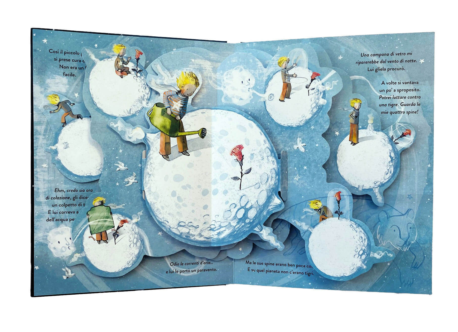 Il Piccolo Principe libro pop-up illustrato dai 3 anni