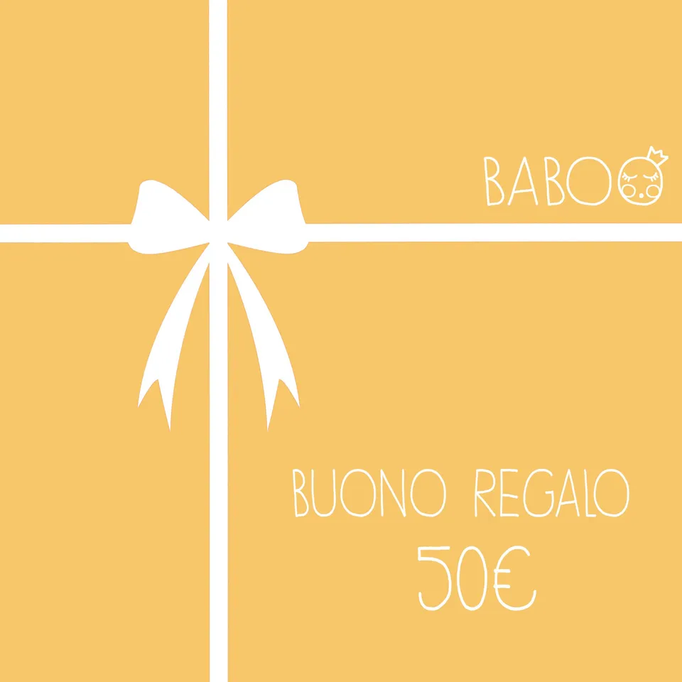 Baboo Buono Regalo 50€ Lista Edoardo Sergio