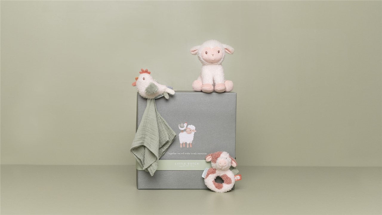 Little Dutch Little Farm set regalo neonato 3 pezzi