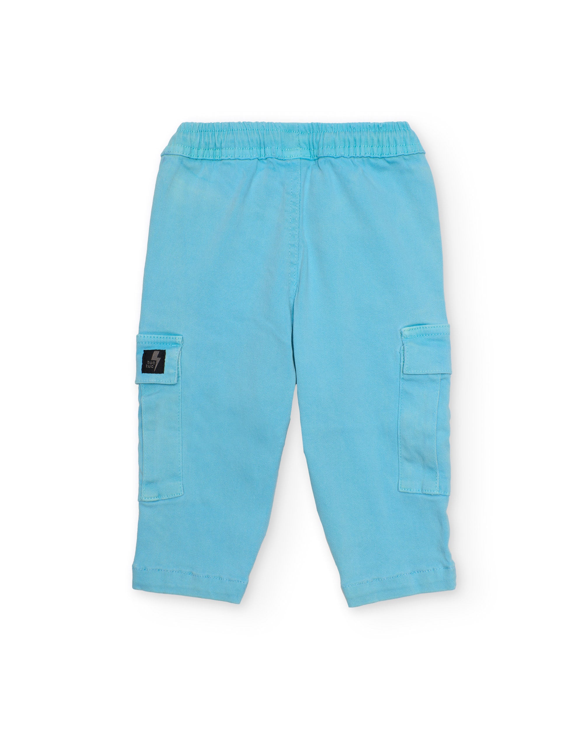 Tuc Tuc Pantaloni Bambino Azzurri Cargo Leggeri