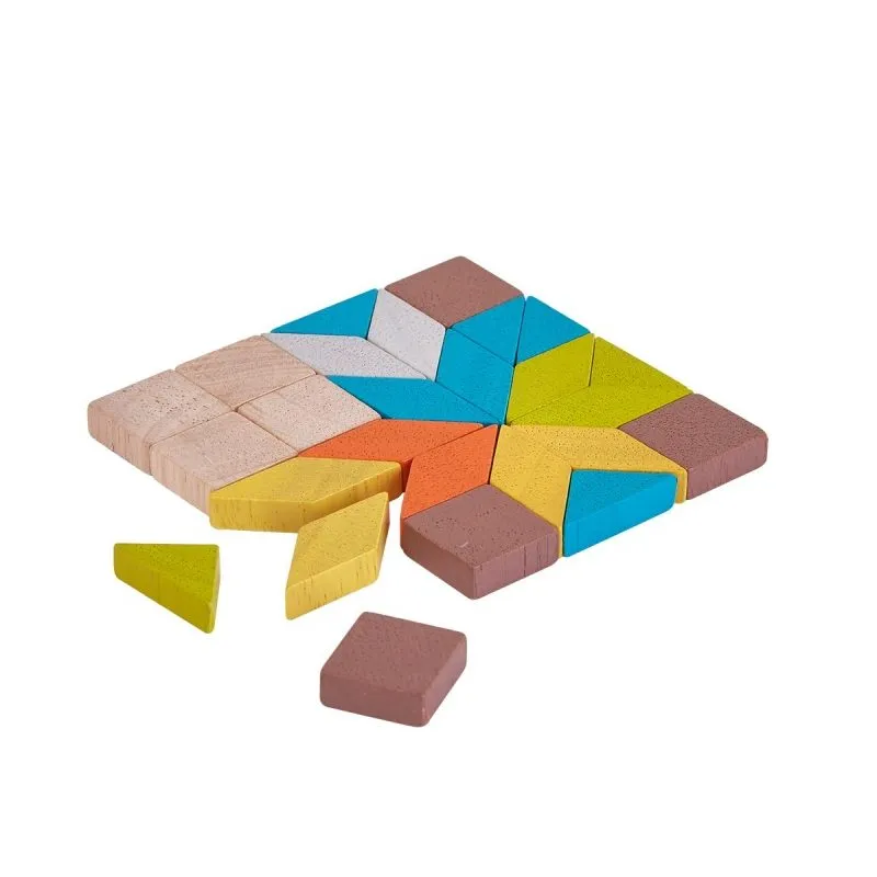 Plan Toys Mini Game Set Mosaico Legno 26 Tessere
