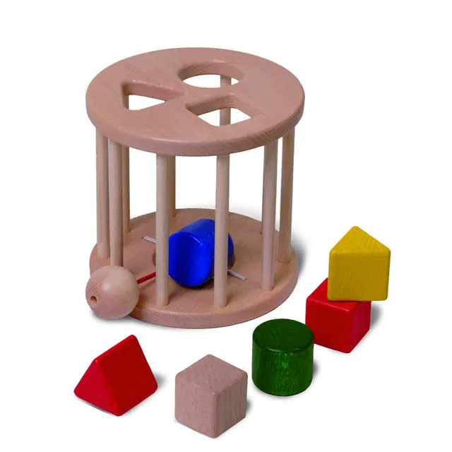 Nic gioco impilabile roller 8 cubetti legno