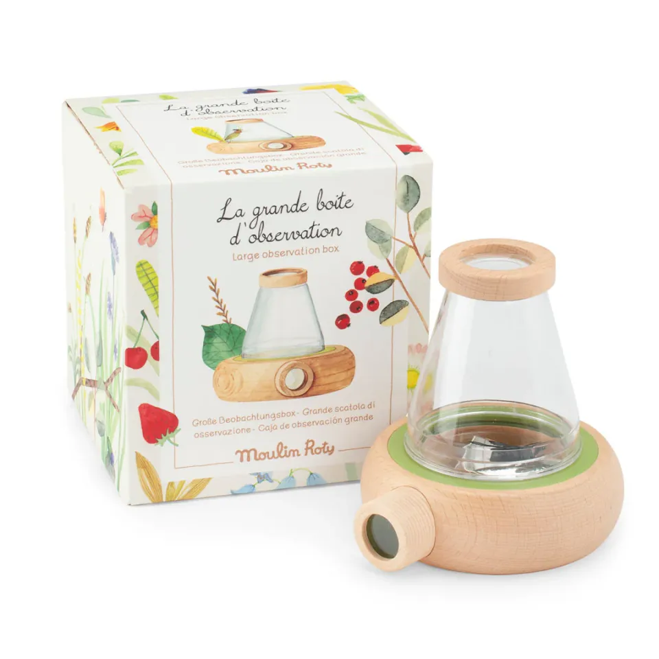 Moulin Roty Le Jardin scatola insetti legno grande 12 cm