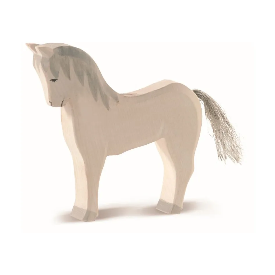 Ostheimer Cavallo Bianco Figura in Legno 13,7 cm