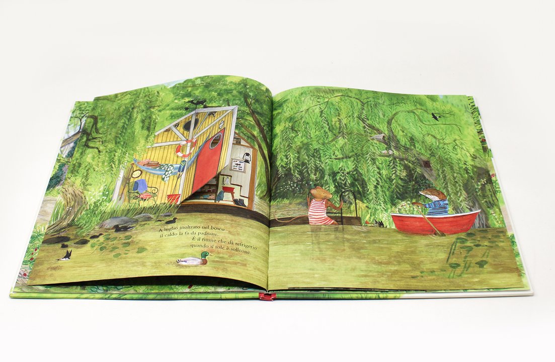 L'Ippocampo Bosco di Topino Libro con Finestrelle 3-6 Anni