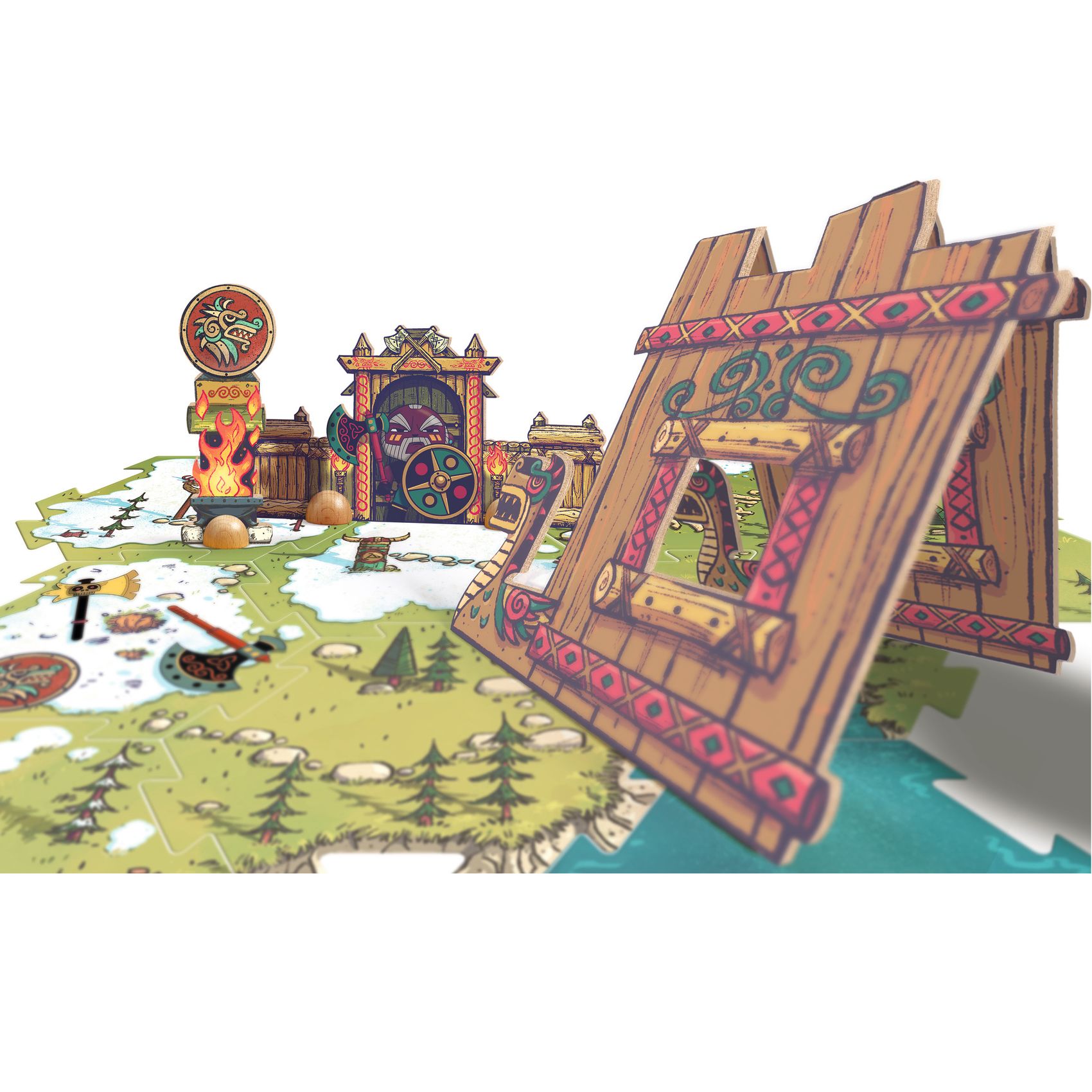 Djeco Arty Toys PuzzlUp Alric Barbarious puzzle 13 pezzi