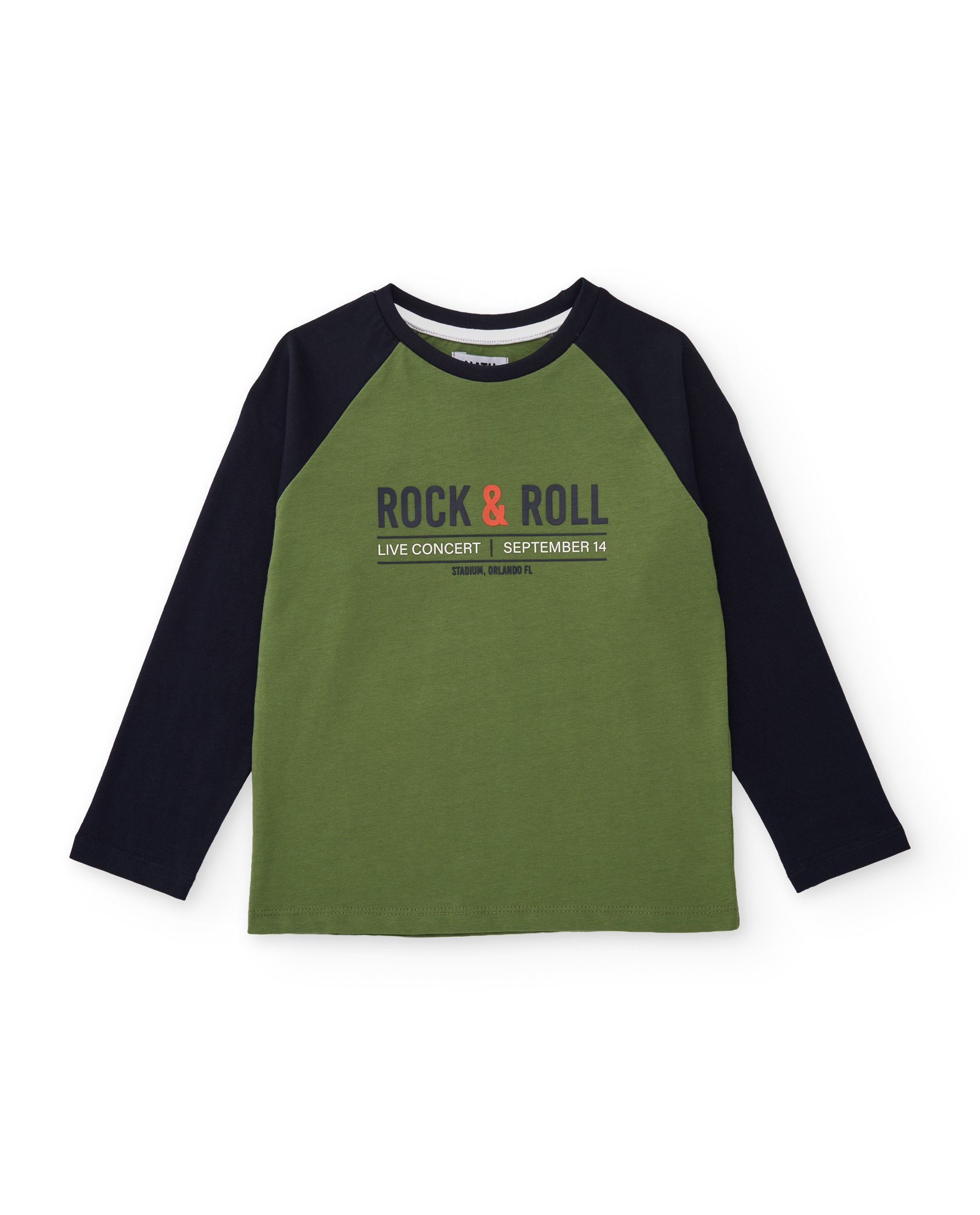 Tuc Tuc maglia bambino rock verde oliva
