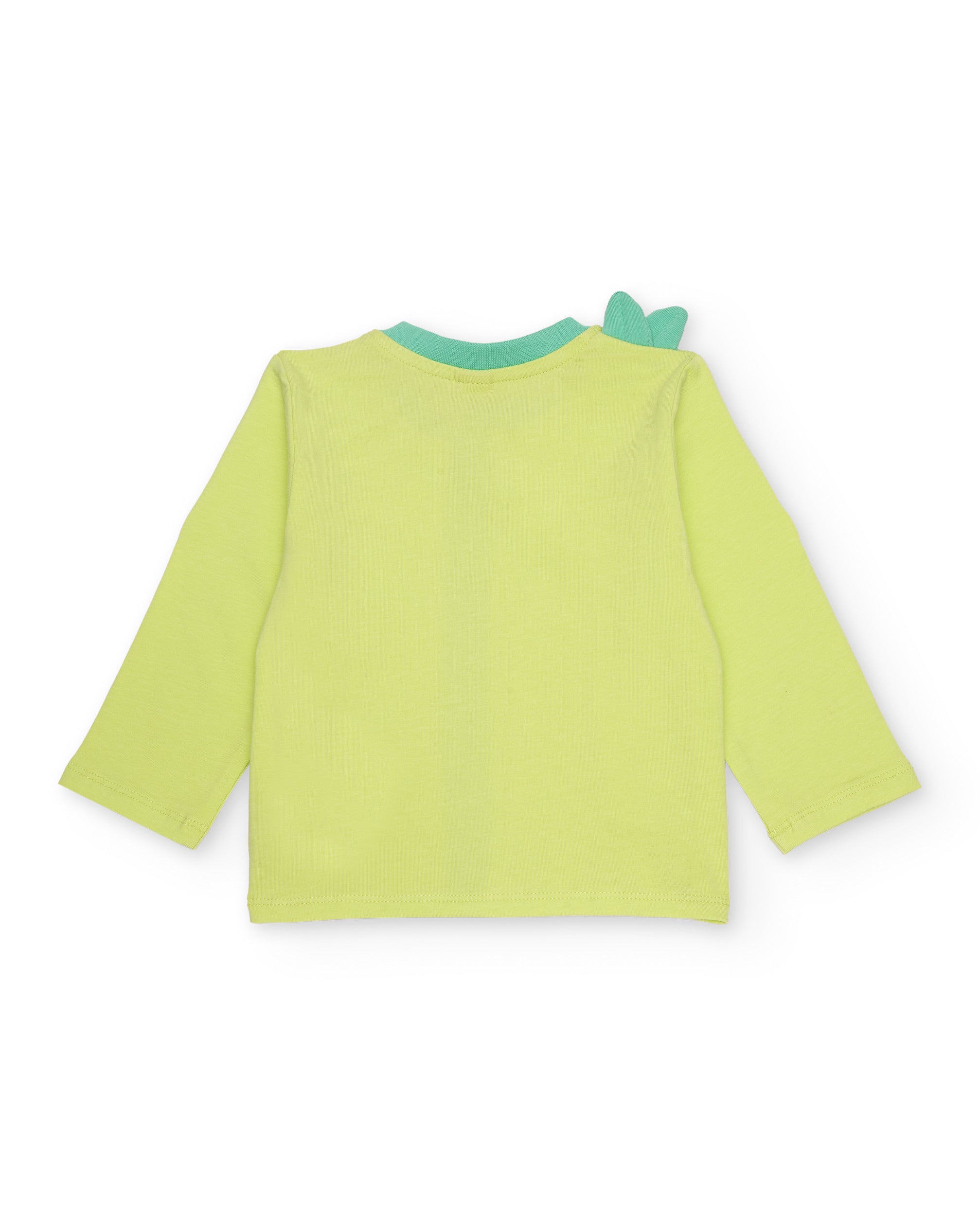 Tuc Tuc completo neonato verde 3 pezzi frutta