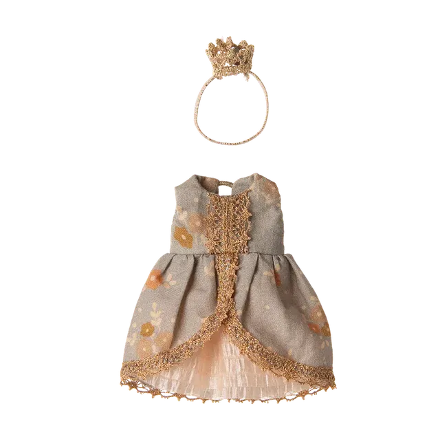 Maileg Topo Sorella Maggiore Vestito Principessa Cotone