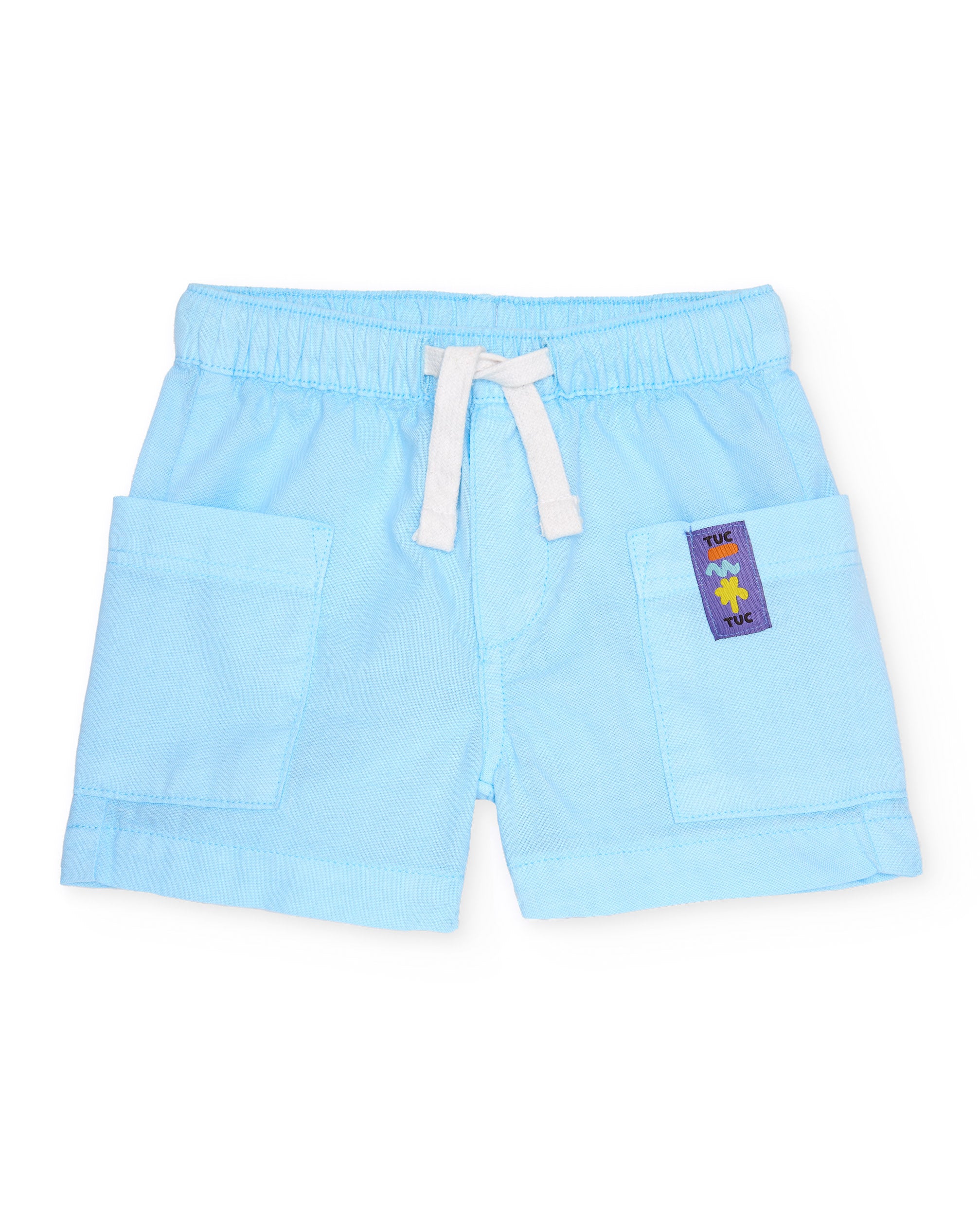 Tuc Tuc bermuda bambino azzurra tasche elastico
