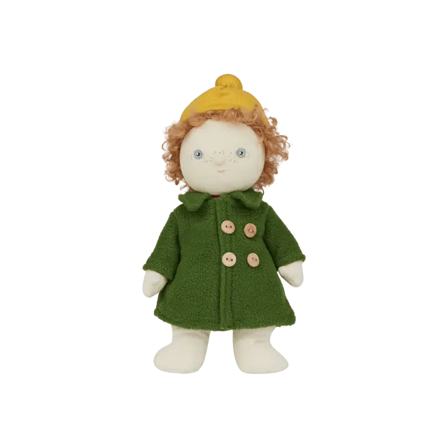Olli Ella Dress Me Dinky Charlie Chestnut bambola stoffa