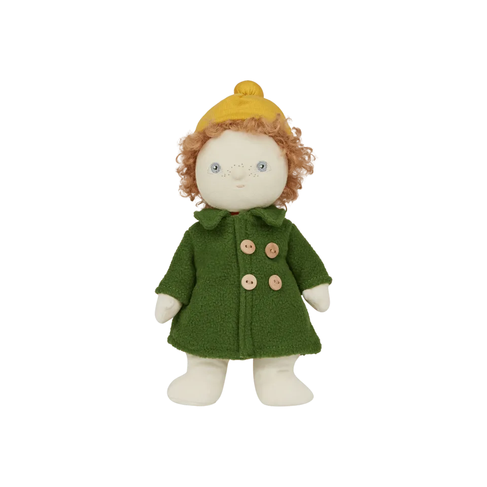 Olli Ella Dress Me Dinky Charlie Chestnut bambola stoffa