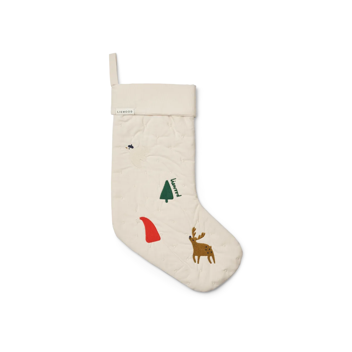 Liewood Holiday Calza da Appendere cotone sabbia 50 cm
