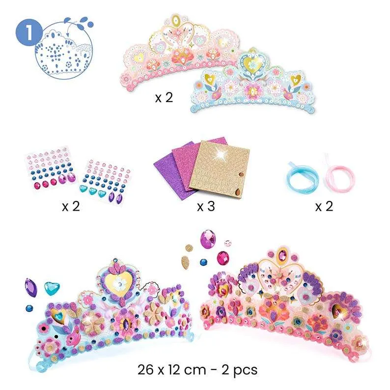 Djeco Ninfea kit creativo grande 5 attività 12 creazioni