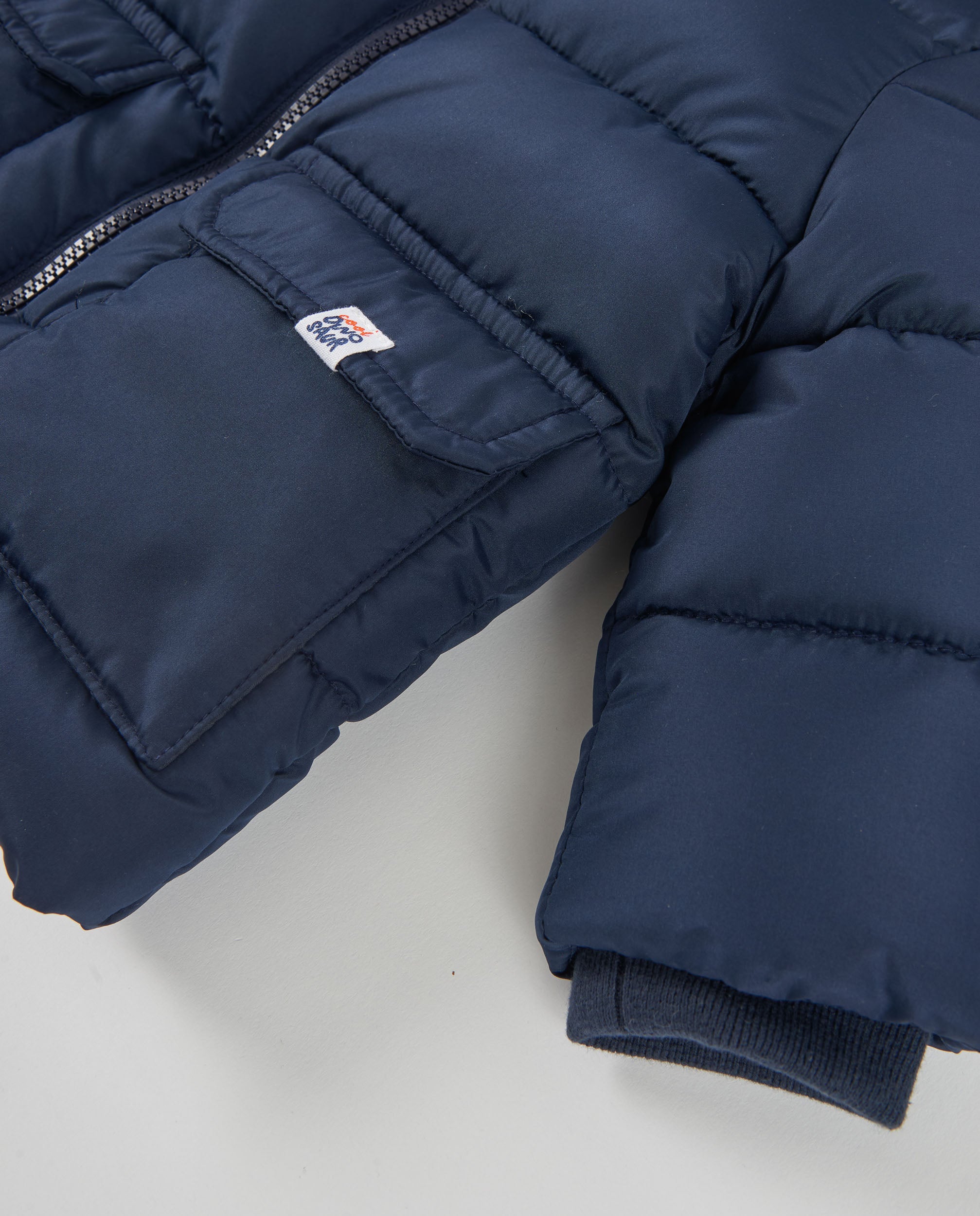 Tuc Tuc Cool Dinosaur piumino con cappuccio blu marino