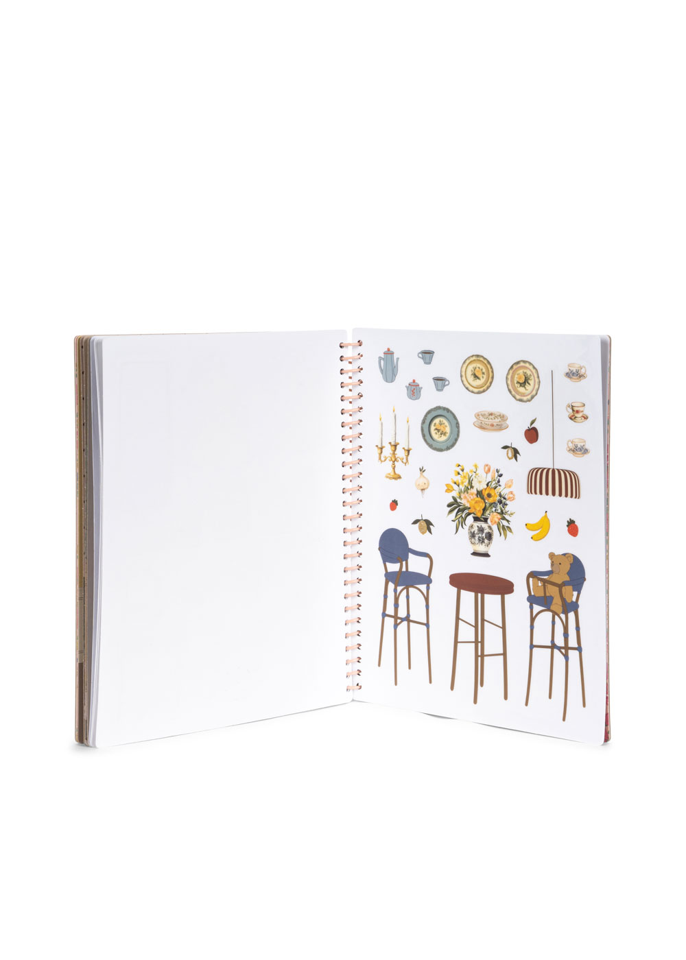 Konges Sløjd My Sticker Book album adesivi dusty pink